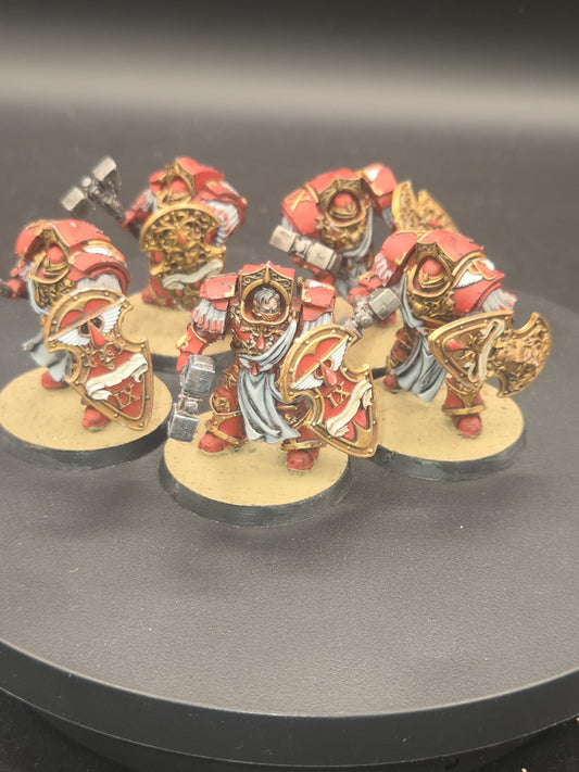 BLOOD ANGELS CRIMSON PALADINS Forge World Terminators Very well Painted 0