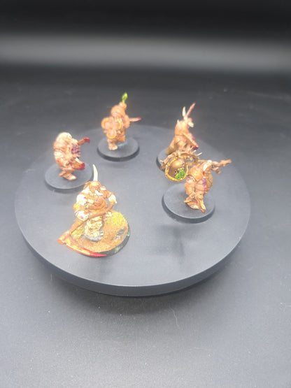 Warhammer Age of Sigmar: Maggotkin of Nurgle Putrid Blightkings Tabletop Ready 3