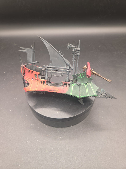 Warhammer 40k Dark Eldar Drukhari Raider Part Painted Used No crew 0