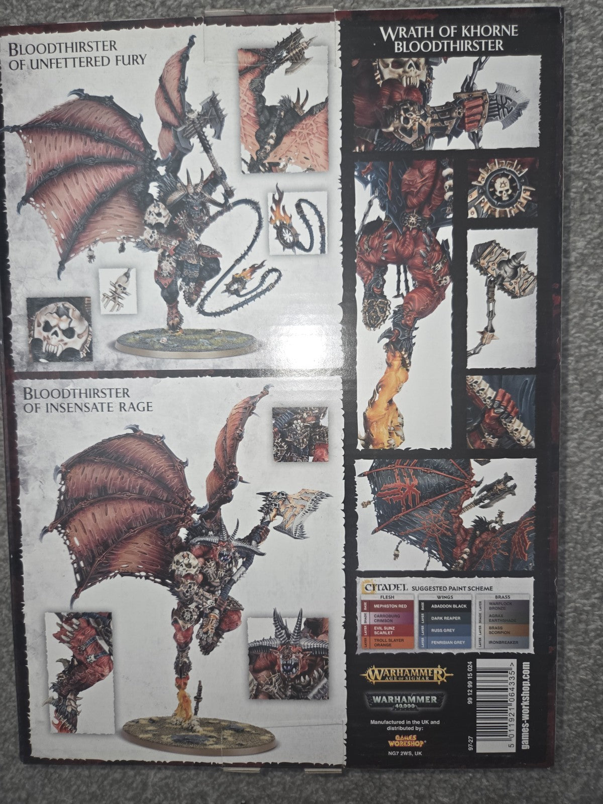 Games Workshop Daemons of Khorne - Bloodthirster NiB1