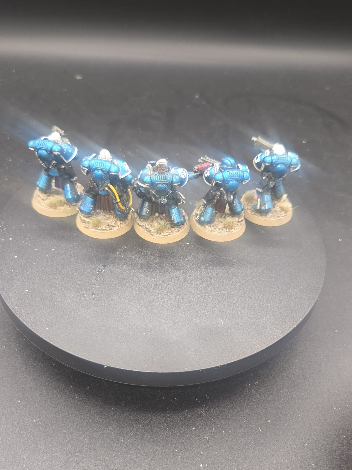 Space Marines  Ultramarines Sternguard Veterans Leviathan Well Painted #53662