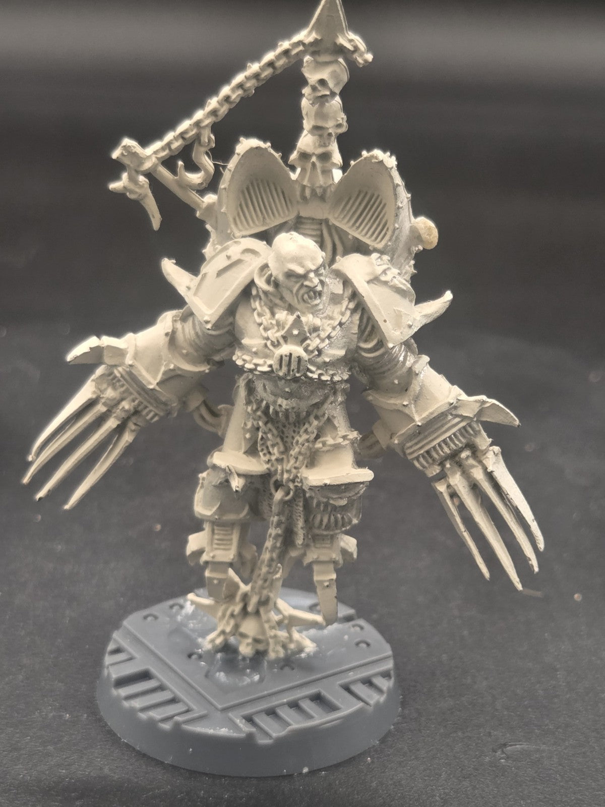 OOP Citadel / Warhammer 40k Metal Chaos Space Marine Lord With Jump Pack0