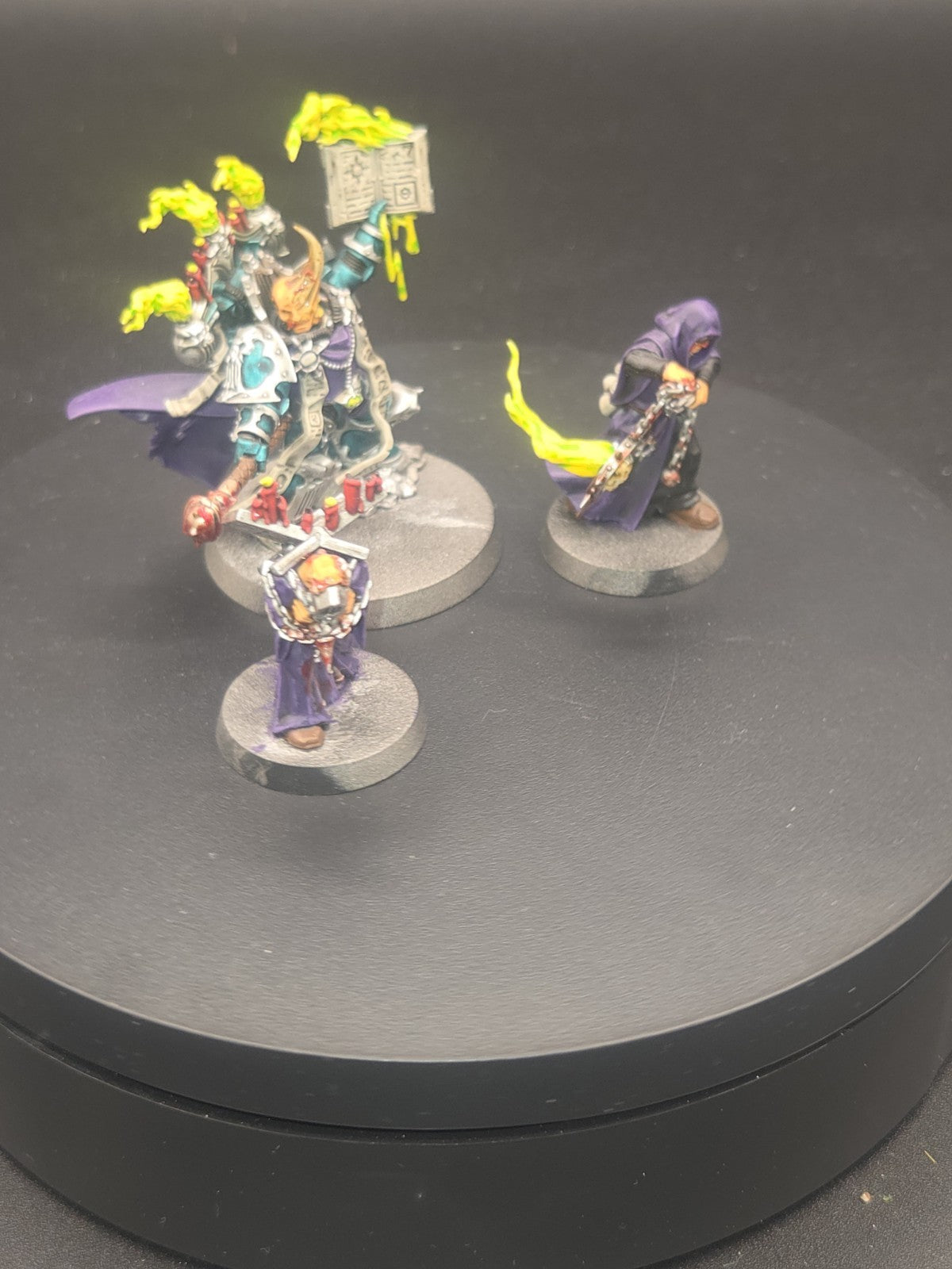 Chaos Space Marines Dark Apostle Well Painted Tabletop Ready Alpha Legion3