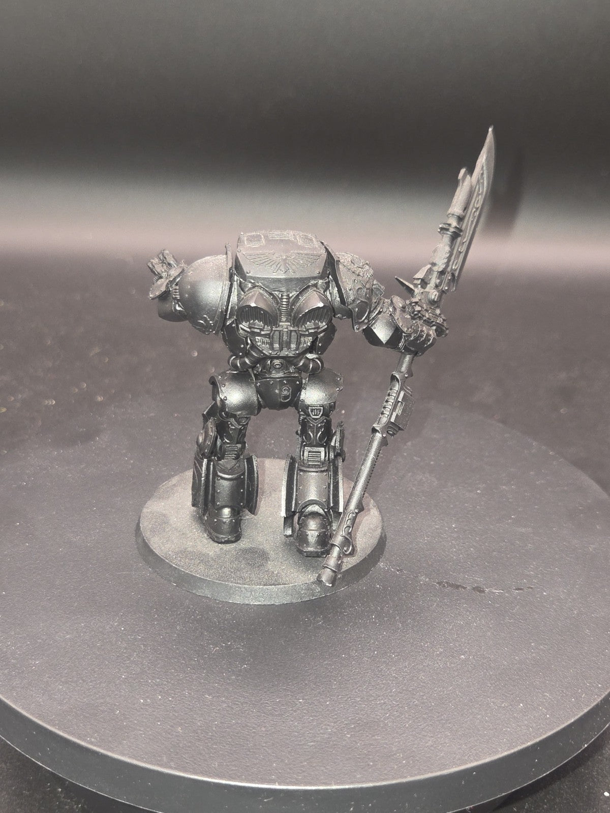Warhammer Forgeworld Legio Custodes Contemptor-Achillus Dreadnought Resin built2