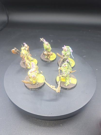 Warhammer Age of Sigmar: Maggotkin of Nurgle Putrid Blightkings Well painted 2