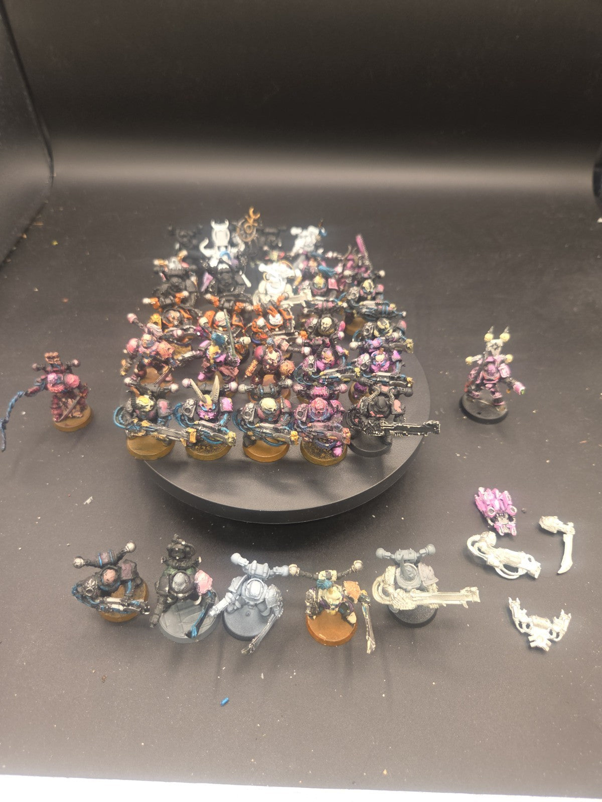 CHAOS EMPEROR'S CHILDREN NOISE MARINES SLAANESH METAL WARHAMMER 40K 3RD EDITION0