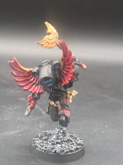 Warhammer 40k Blood Angels Chaplain With Jump Pack Tabletop Ready 2