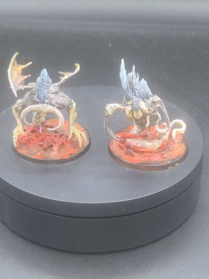Warhammer 40k Chaos Spawn x2 , Table Ready. Creepy looking0