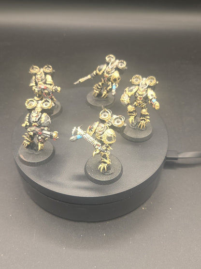 Black LegionWarhammer 40K Tabletop Ready Chaos Space Marines Raptors painted0