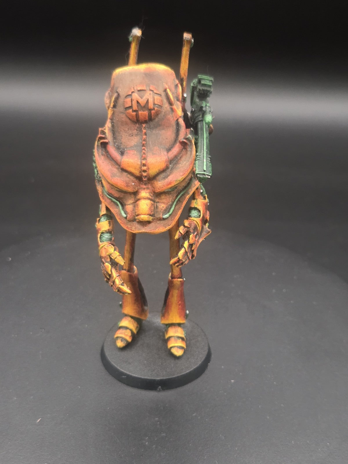 Warhammer 40k Eldar Dreadnought Wraithlord Painted 2nd kitbash Metal OOP 0