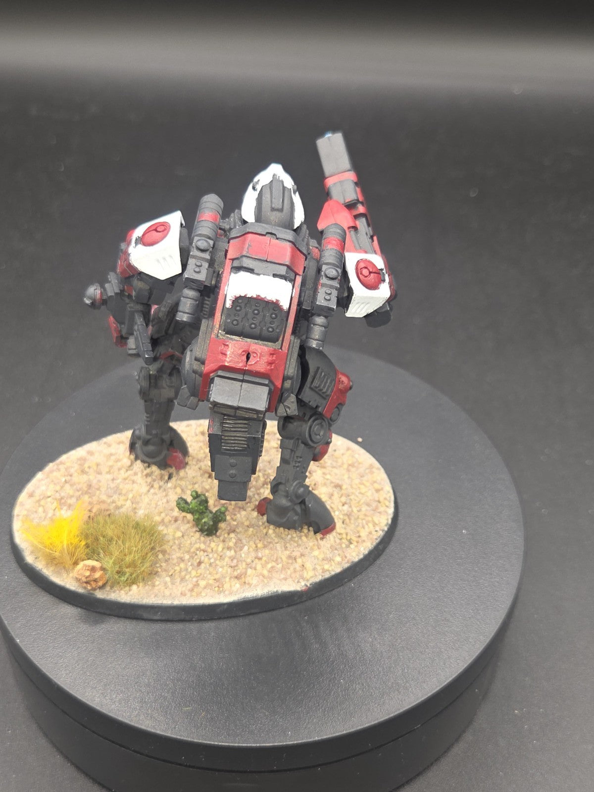 T'au Empire Ghostkeel Battlesuit Tabletop ready.  3