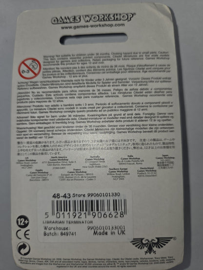 NIB Warhammer 40k Metal Librarian Terminator 48-43 OOP 20041