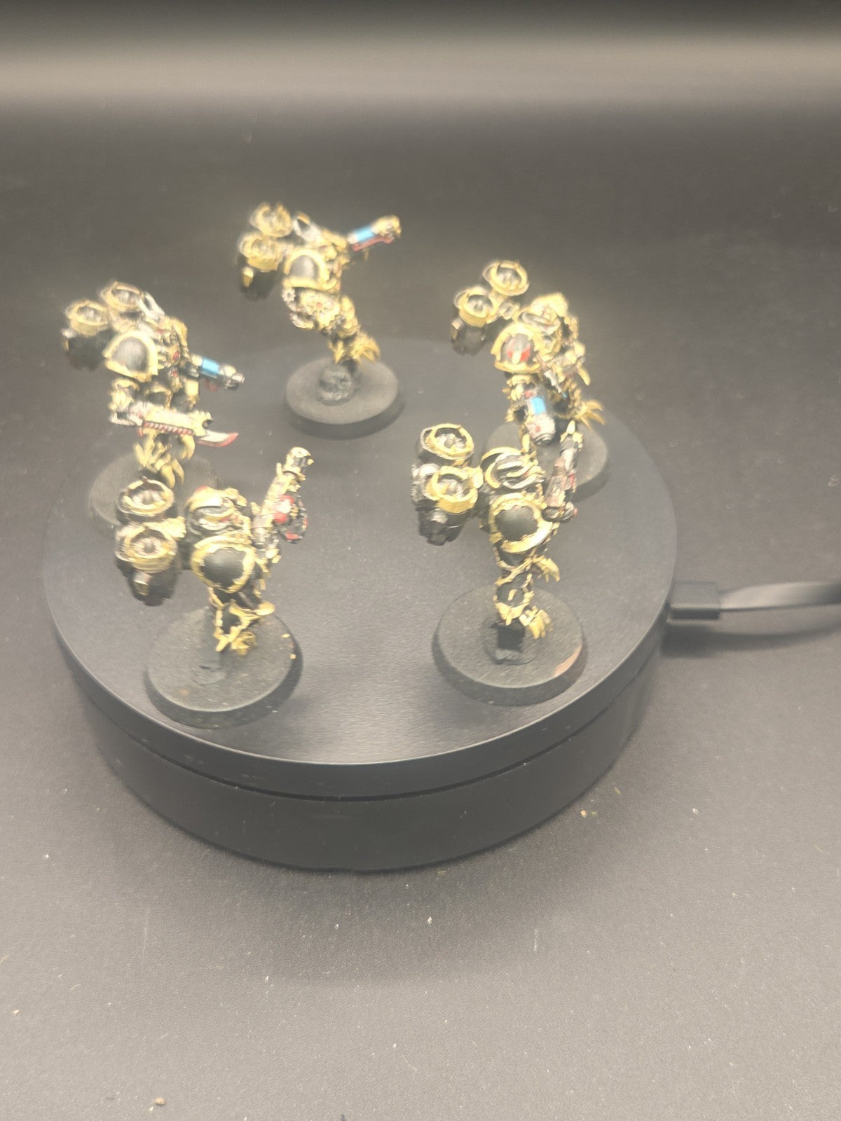 Black LegionWarhammer 40K Tabletop Ready Chaos Space Marines Raptors painted3