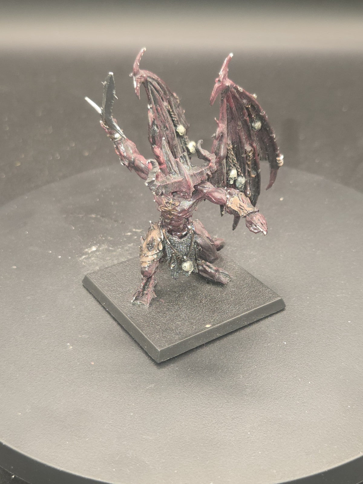 Daemon Prince Belakor metal  Everchosen  Daemons of Chaos  Warhammer Fantasy0