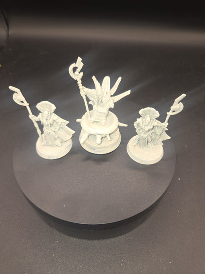 40K Tau Empire Aun'Va Master of the Undying Spirit & 2 Ethereal Guard0