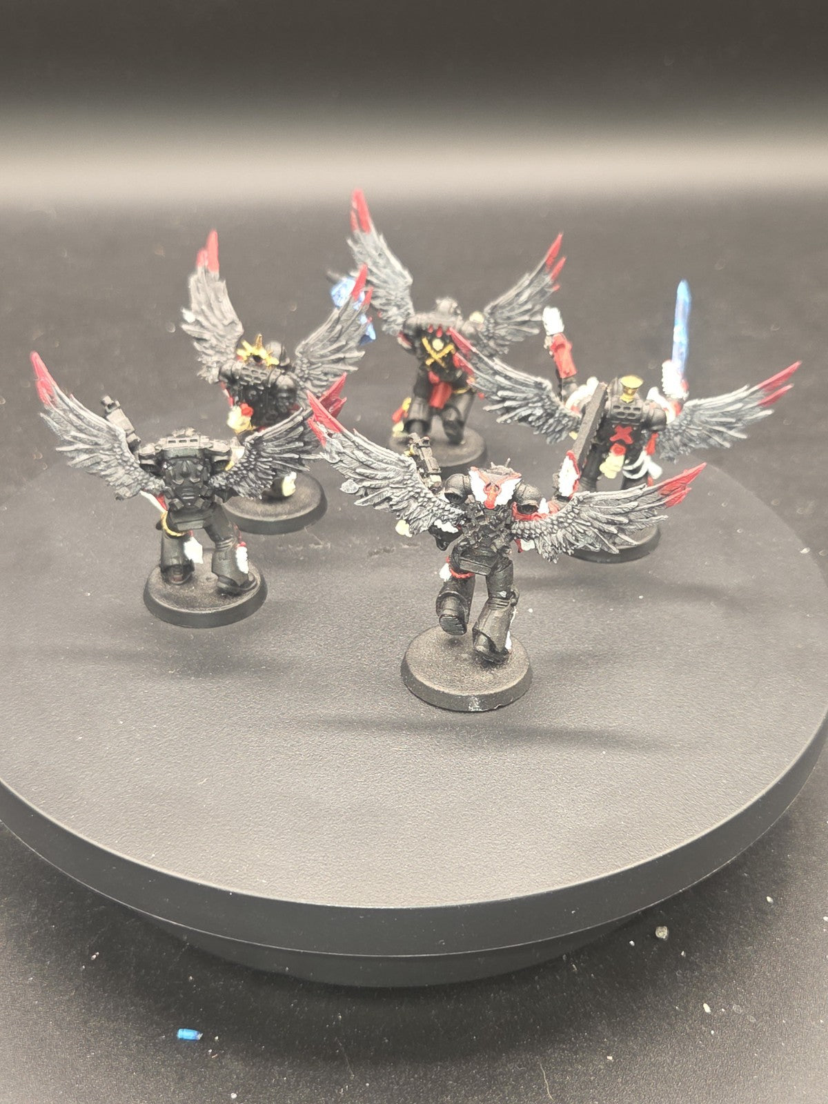 BLOOD ANGELS 5 Death Company With Jump Pack and Wings Well Painted Warhammer 40K2