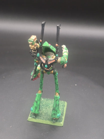 Warhammer 40k Eldar Dreadnought Wraithlord Painted 2nd  Metal OOP 2