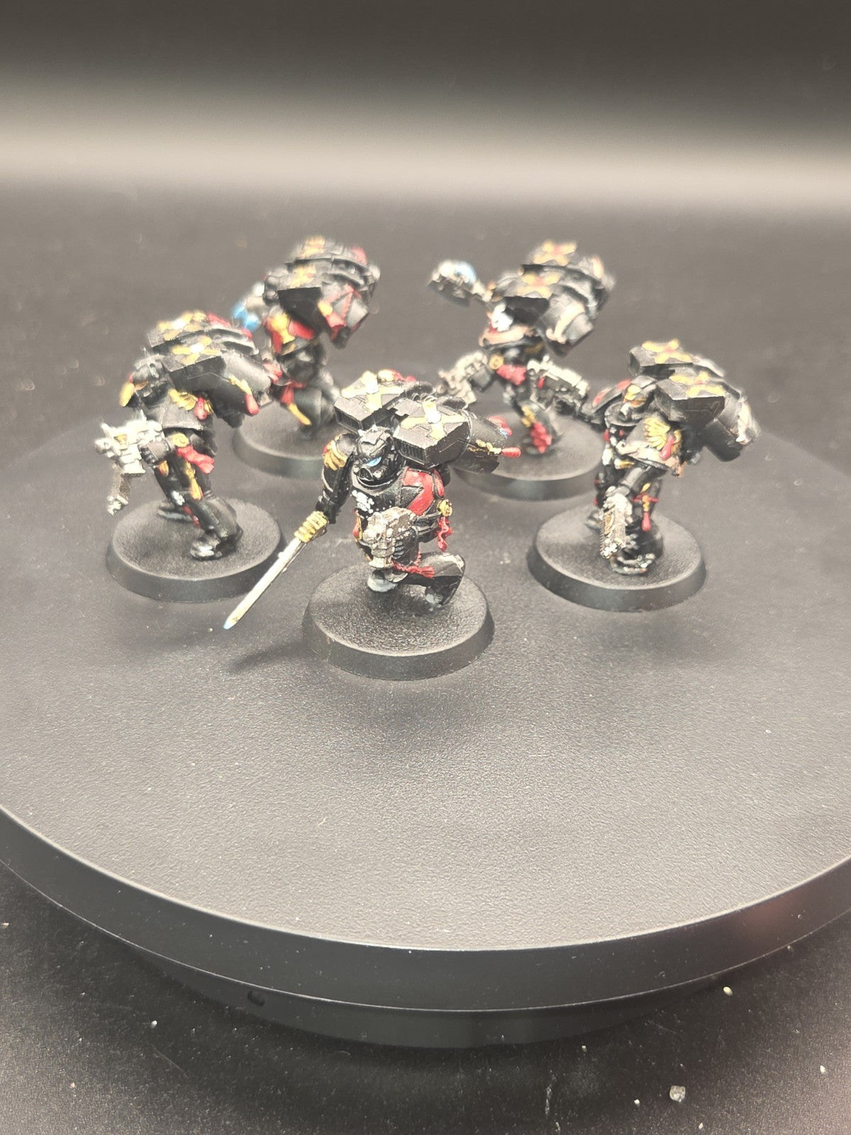 BLOOD ANGELS 5 Death Company With Jump Pack #16 Well PAINTED Warhammer 40K1