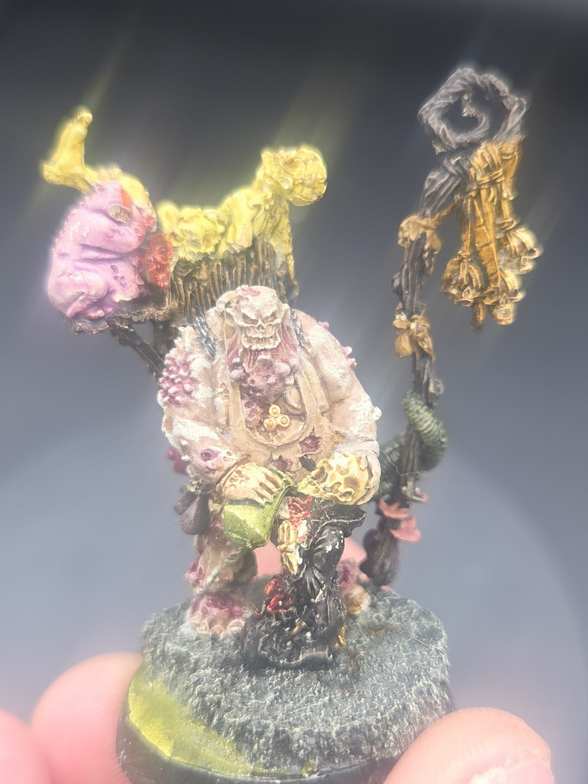 Festus the Leechlord Finecast Maggotkin of Nurgle Tabletop Ready Painted well0