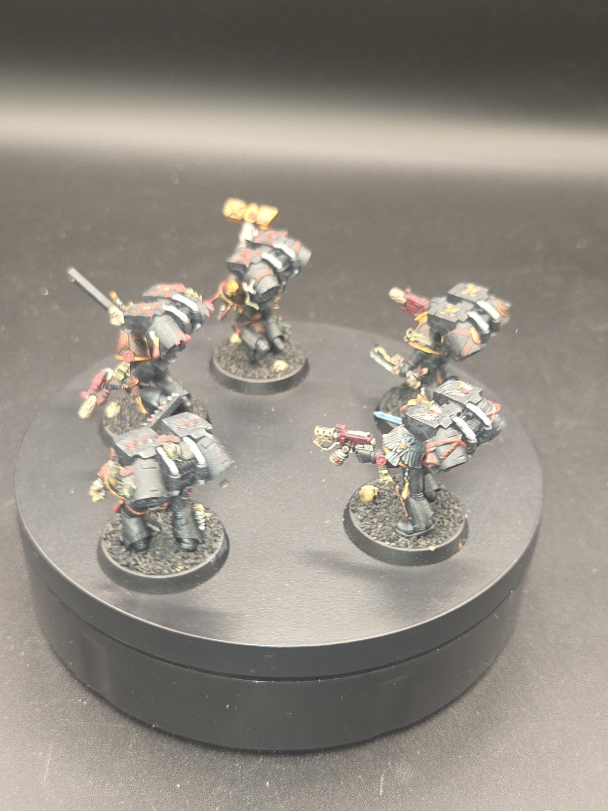 BLOOD ANGELS 5 Death Company With Jump Pack  Well PAINTED Warhammer 40K1