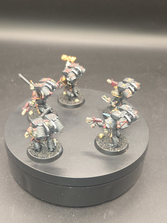 BLOOD ANGELS 5 Death Company With Jump Pack  Well PAINTED Warhammer 40K1
