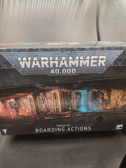 Boarding Actions Terrain Set - Warhammer 40k - Built.  Terrain+board ONLY0