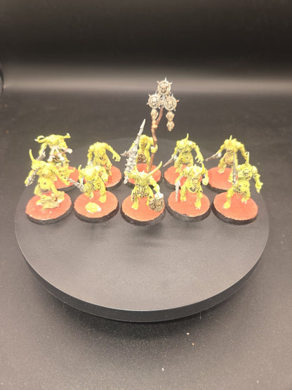 Chaos Daemons: Plaguebearers of Nurgle - Warhammer 40K/Sigmar Tabletop Ready 0