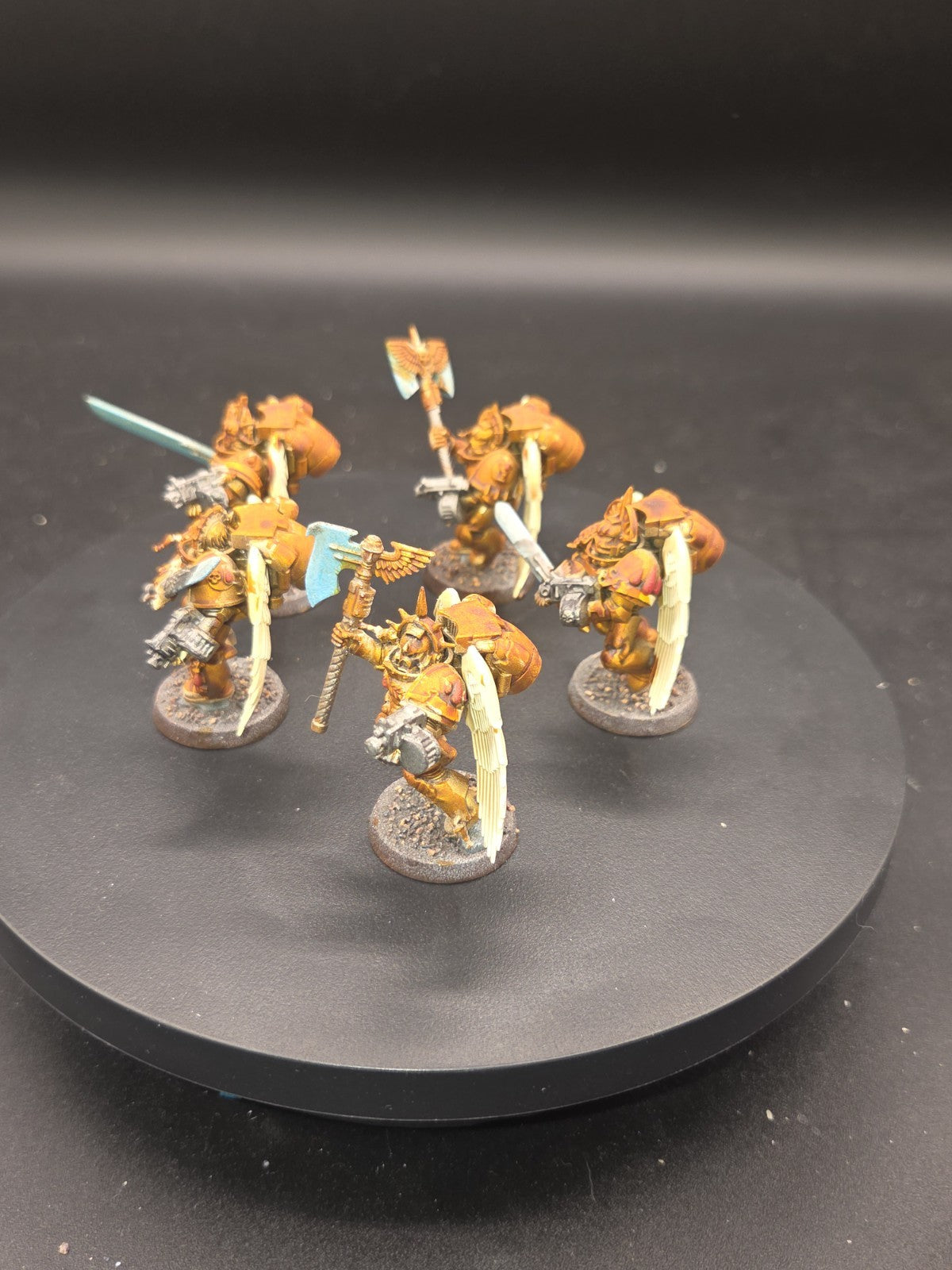 BLOOD ANGELS  Sanguinary Guard x5 Tabletop Ready Painted 1