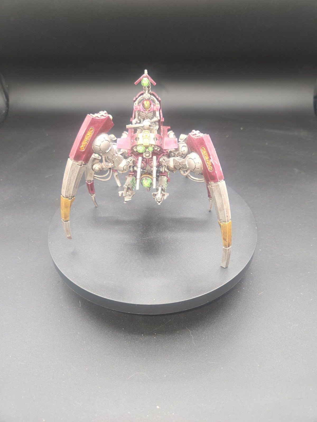 Warhammer 40k Necron Triarch Stalker Tabletop Ready Painted0