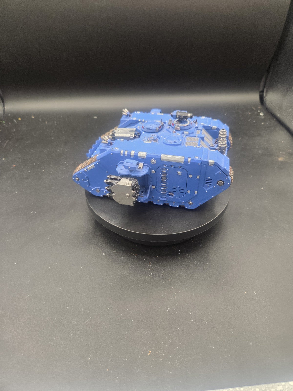 Warhammer 40k Ultramarines Space Marine Tabletop Ready Well Painted Land Raider 3