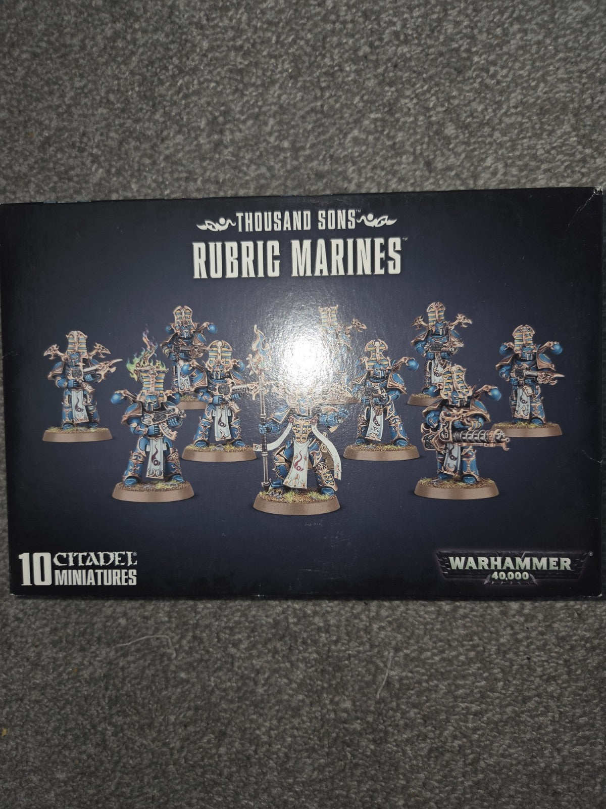 Thousand Sons Rubric Marines Chaos Warhammer 40K NiB0