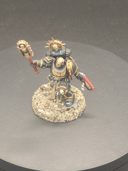 Warhammer 40k Primaris Bladeguard Chaplain Indomitus OOP Space Marines painted0