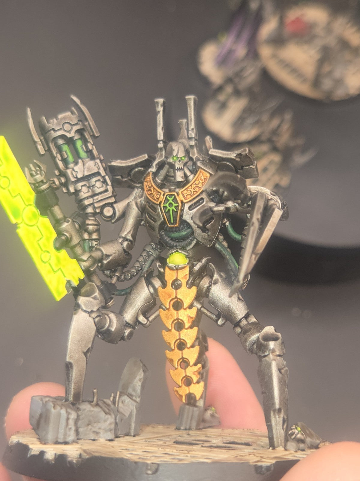 Necron Royal Court Well Painted Indomitus Warhammer 40k4