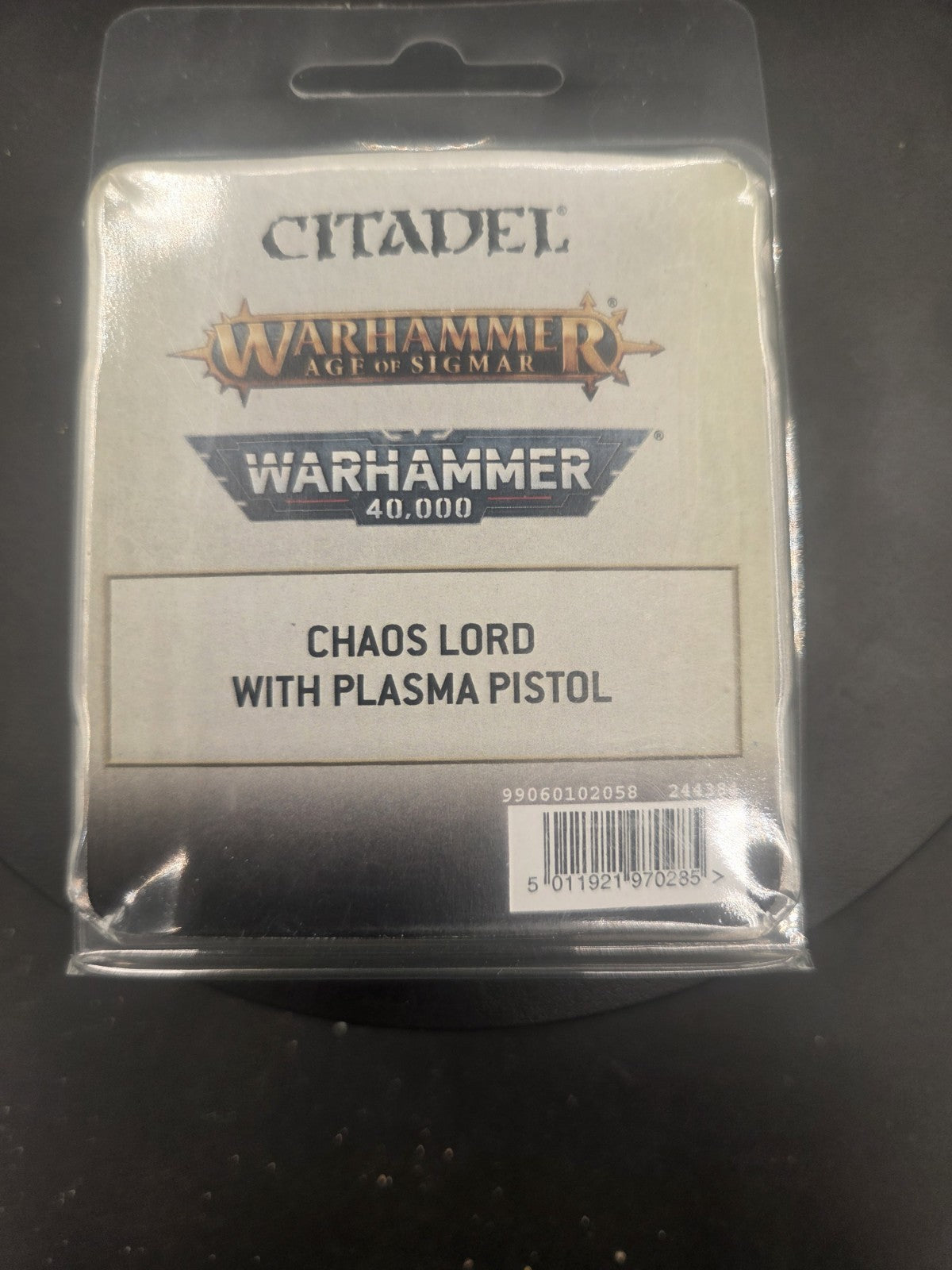 Games Workshop 40k Chaos Space Marines Lord with Plasma Pistol Metal NiB Sealed0