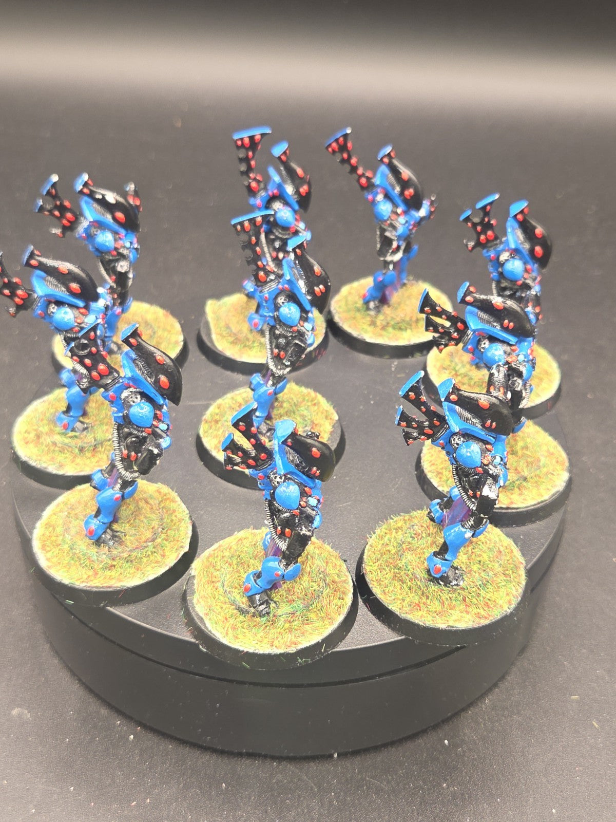 Warhammer 40k Aeldari - Eldar Wraithguard x 10 - Metal OOP Well Painted3
