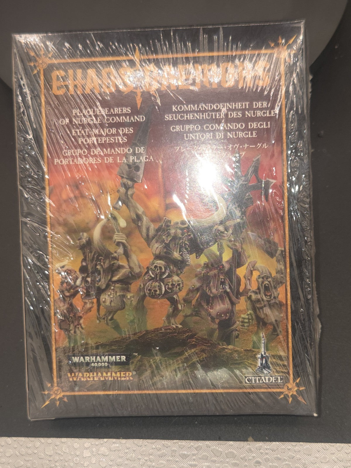 Warhammer Chaos Plaguebearers of Nurgle Metal Games Workshop  NEW SEALED0