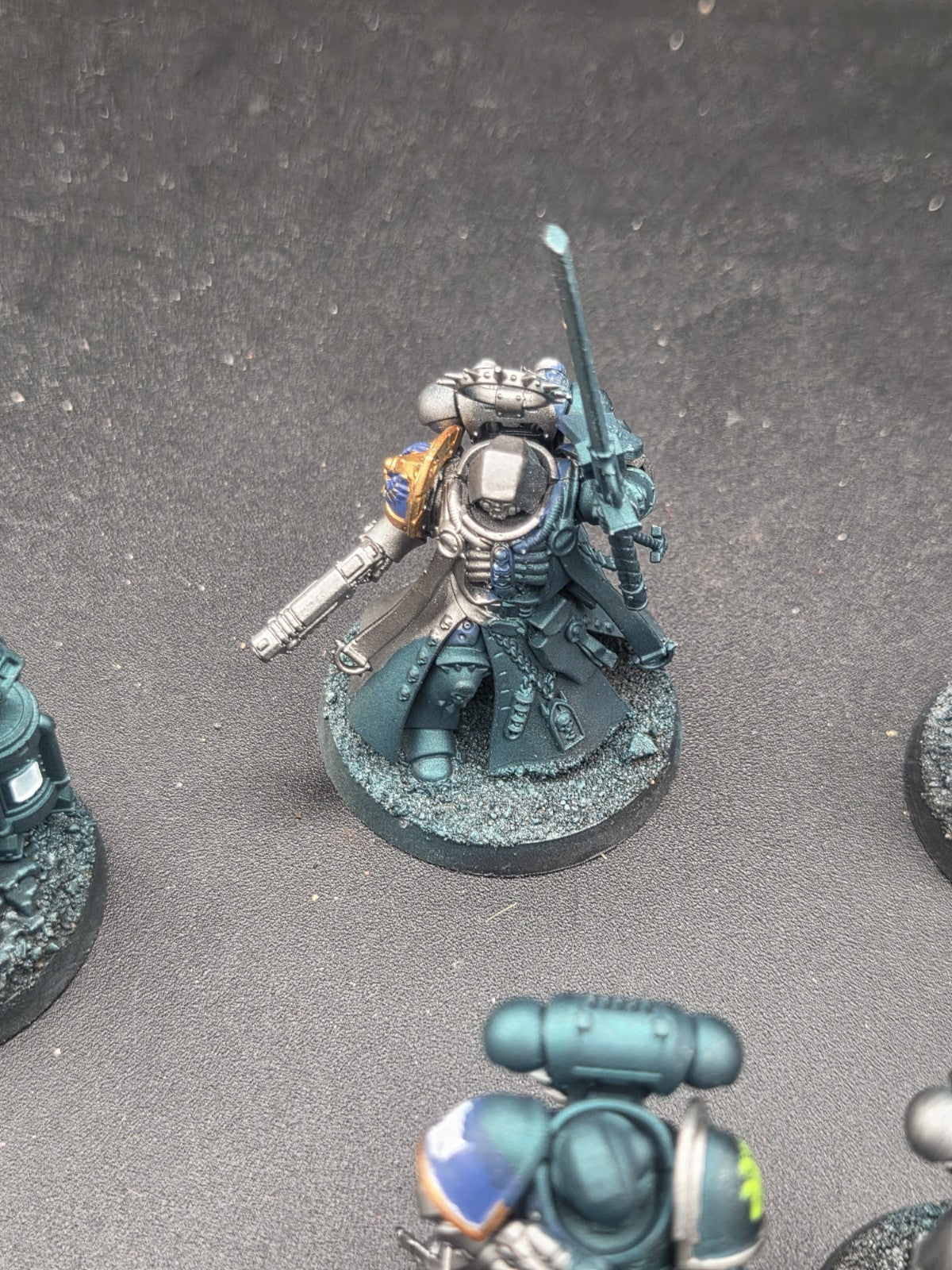 Warhammer 40k Primaris Space Marine Army Alpha Legion lot Unique Paintjob4
