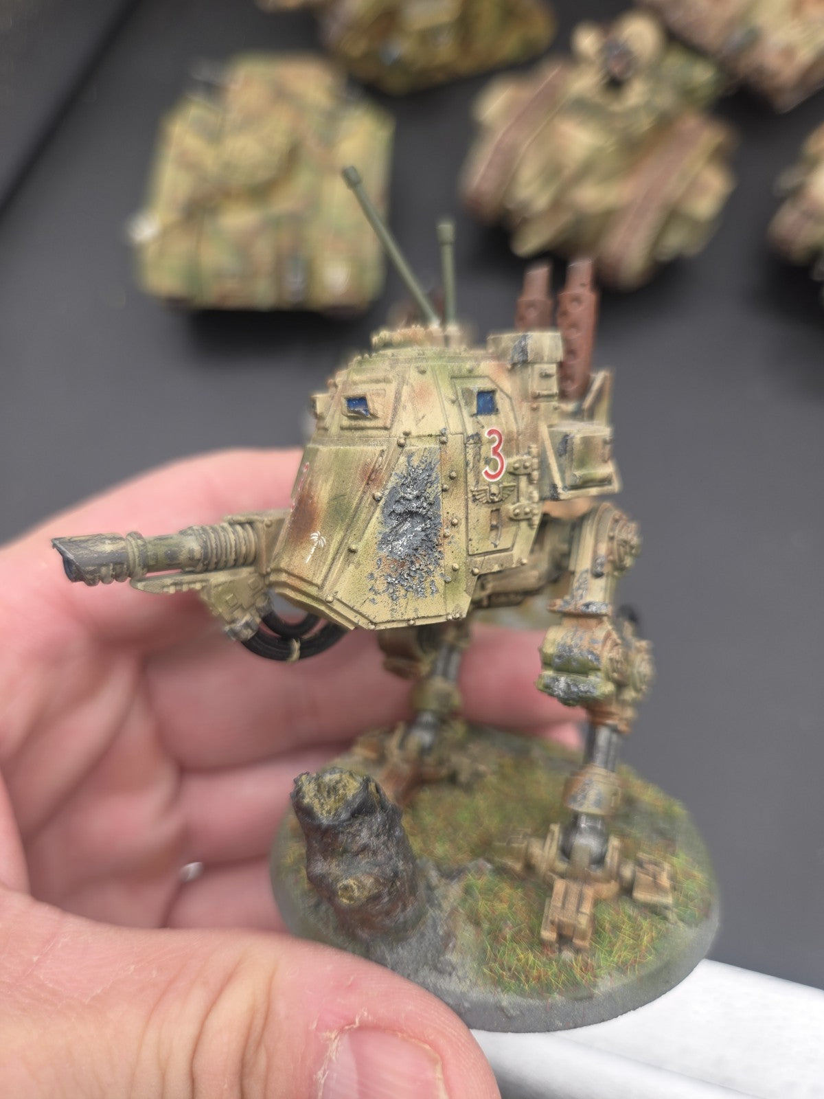 40k Cadian Army Armor see description. Dps painted  See description 7