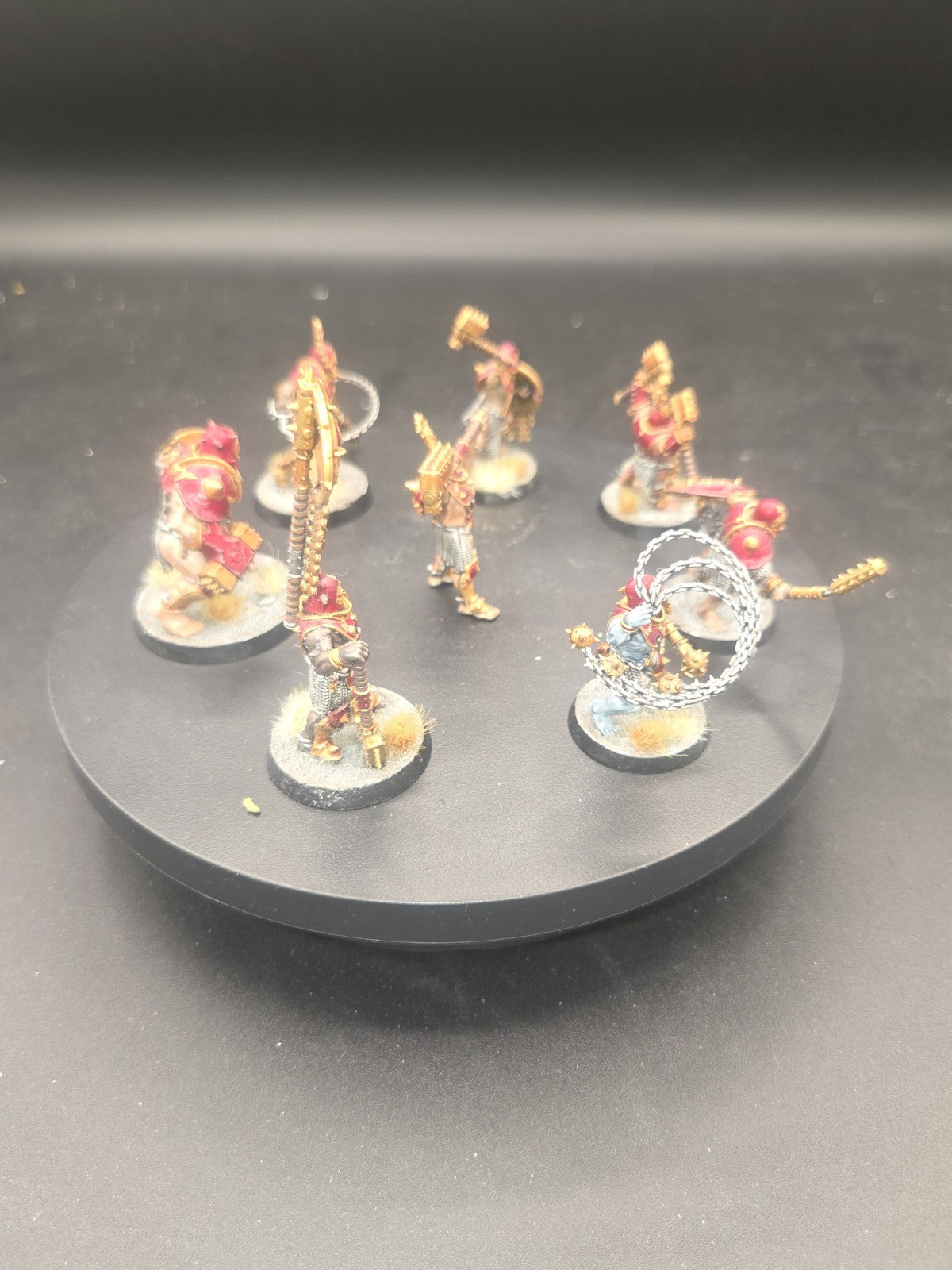 Warhammer Age of Sigmar Warcry Iron Golem Slaves to Darkness well painted OOP3