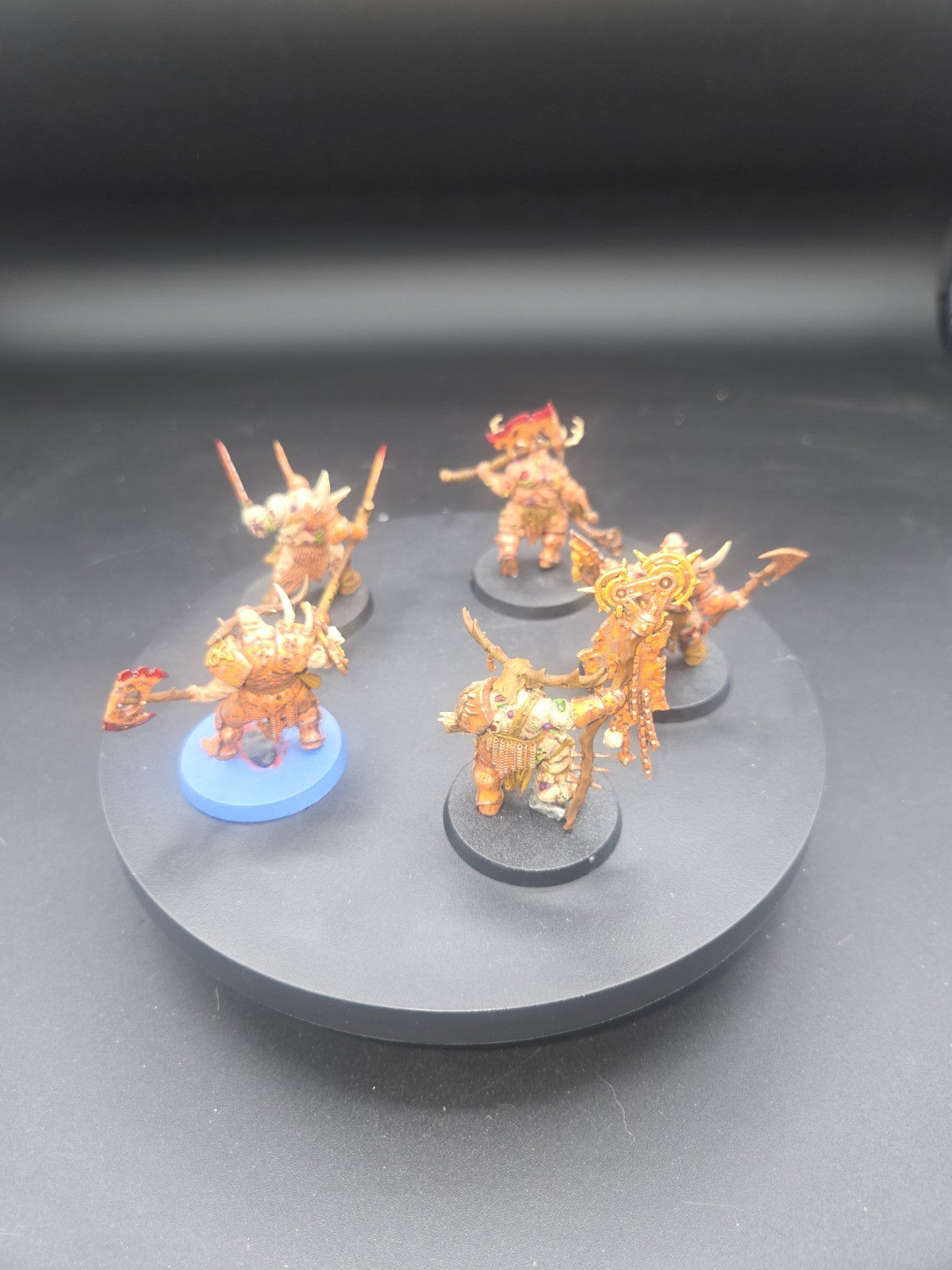 Warhammer Age of Sigmar: Maggotkin of Nurgle Putrid Blightkings Tabletop Ready 2