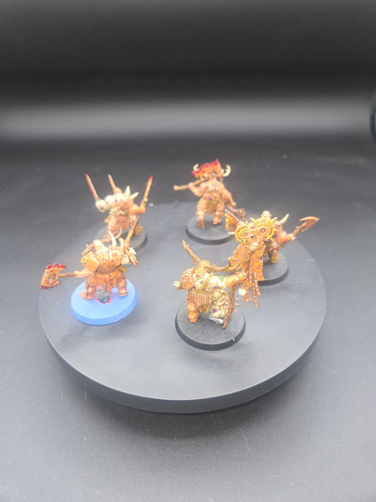 Warhammer Age of Sigmar: Maggotkin of Nurgle Putrid Blightkings Tabletop Ready 2