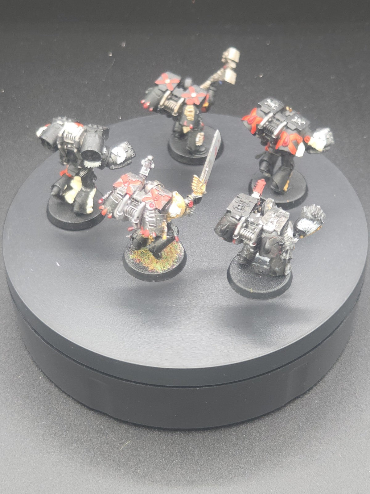 BLOOD ANGELS x5 Death Company With Jump Pack partial paint  Warhammer 40K OOP2