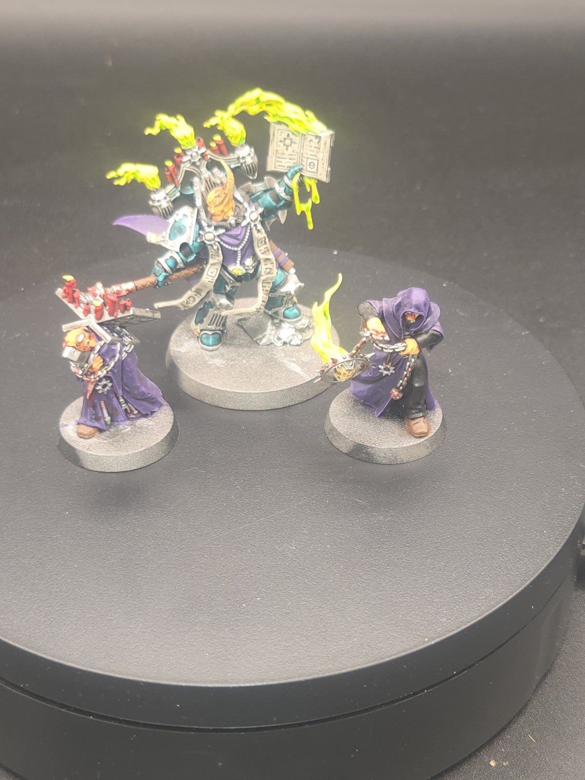 Chaos Space Marines Dark Apostle Well Painted Tabletop Ready Alpha Legion0