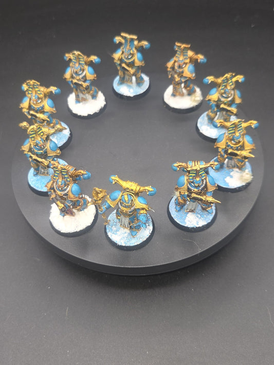 Thousand Sons  10x Rubric Marines - Well Painted & based 0