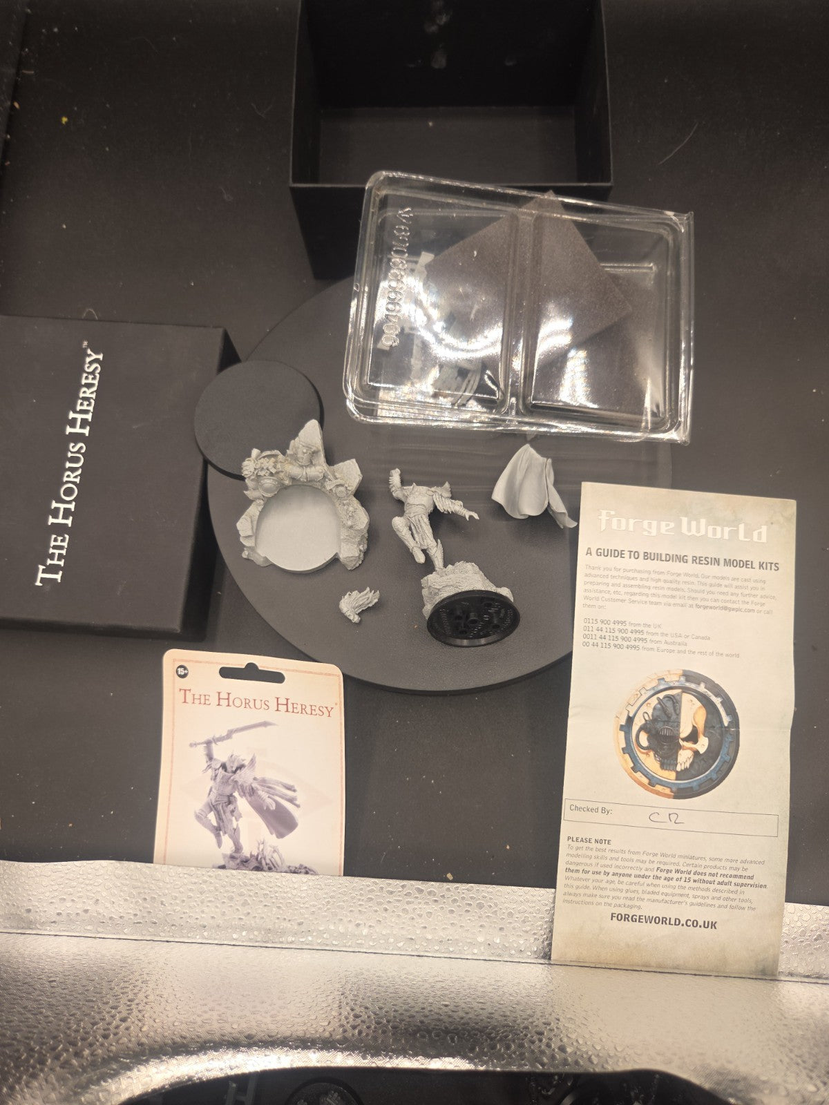 Games Workshop Forge World Horus Heresy Fulgrim Primarch Miniature See descripti0