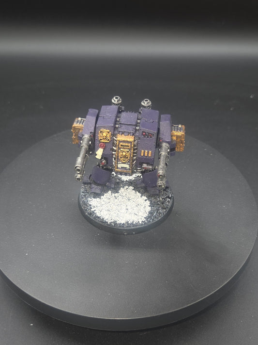 Emperor's Children Venerable Dreadnaught with Mortis pattern Autocannons1