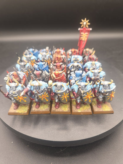 Warhammer Age Of Sigmar Slaves To Darkness Chaos Warriors x25  Well painted 0