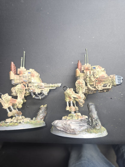 Well Painted Sentinel x2 Astra Militarum Imperial Guard Warhammer 40K2