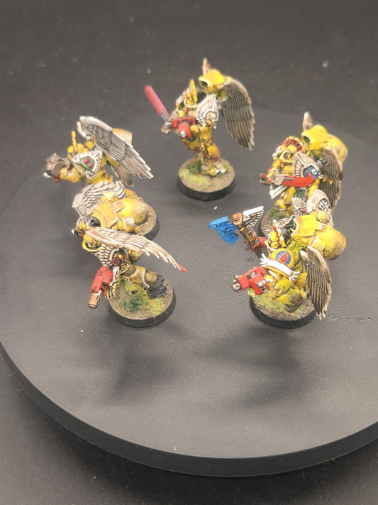 BLOOD ANGELS  Sanguinary Guard x5 Tabletop Ready Well Painted 1