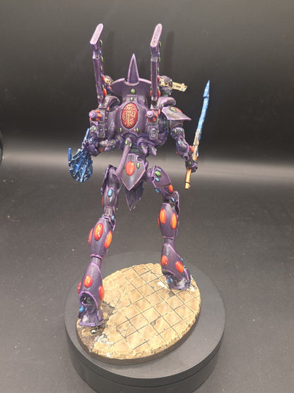 Warhammer 40K Aeldari Eldar Wraithknight Assembled Well Painted2